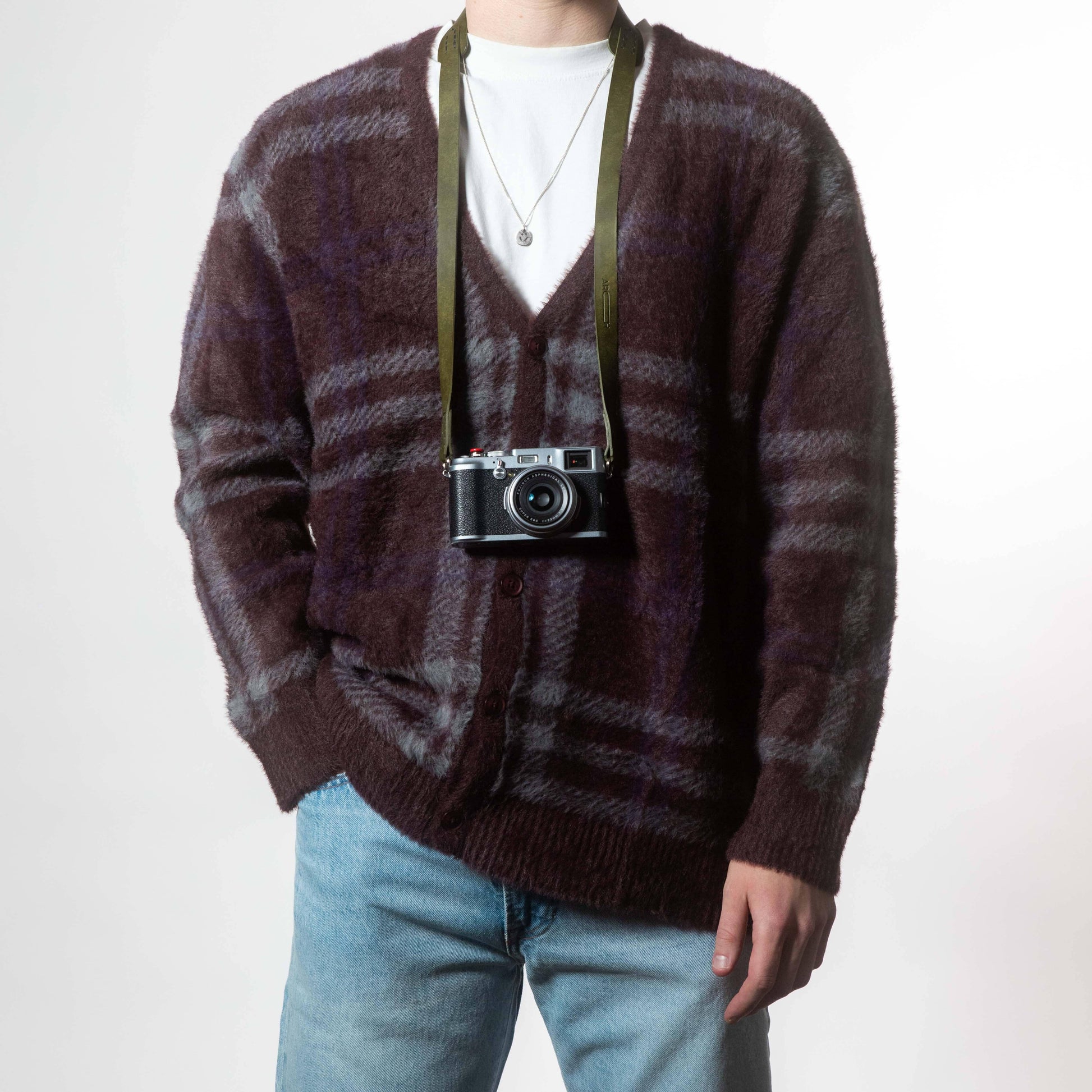 005 Neck Pad Camera Strap Leather Camera Strap Arch Appearance