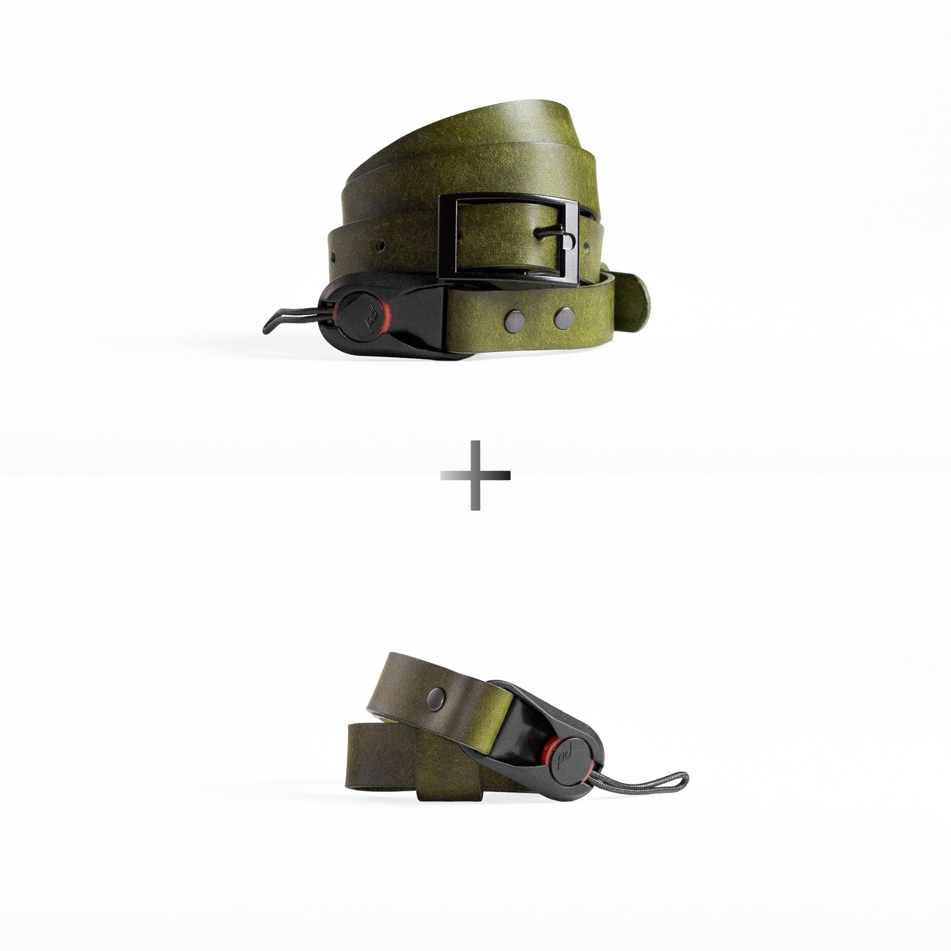 adjustable leather camera strap with peak design and original wrist camera strap with peak design as a bundle 