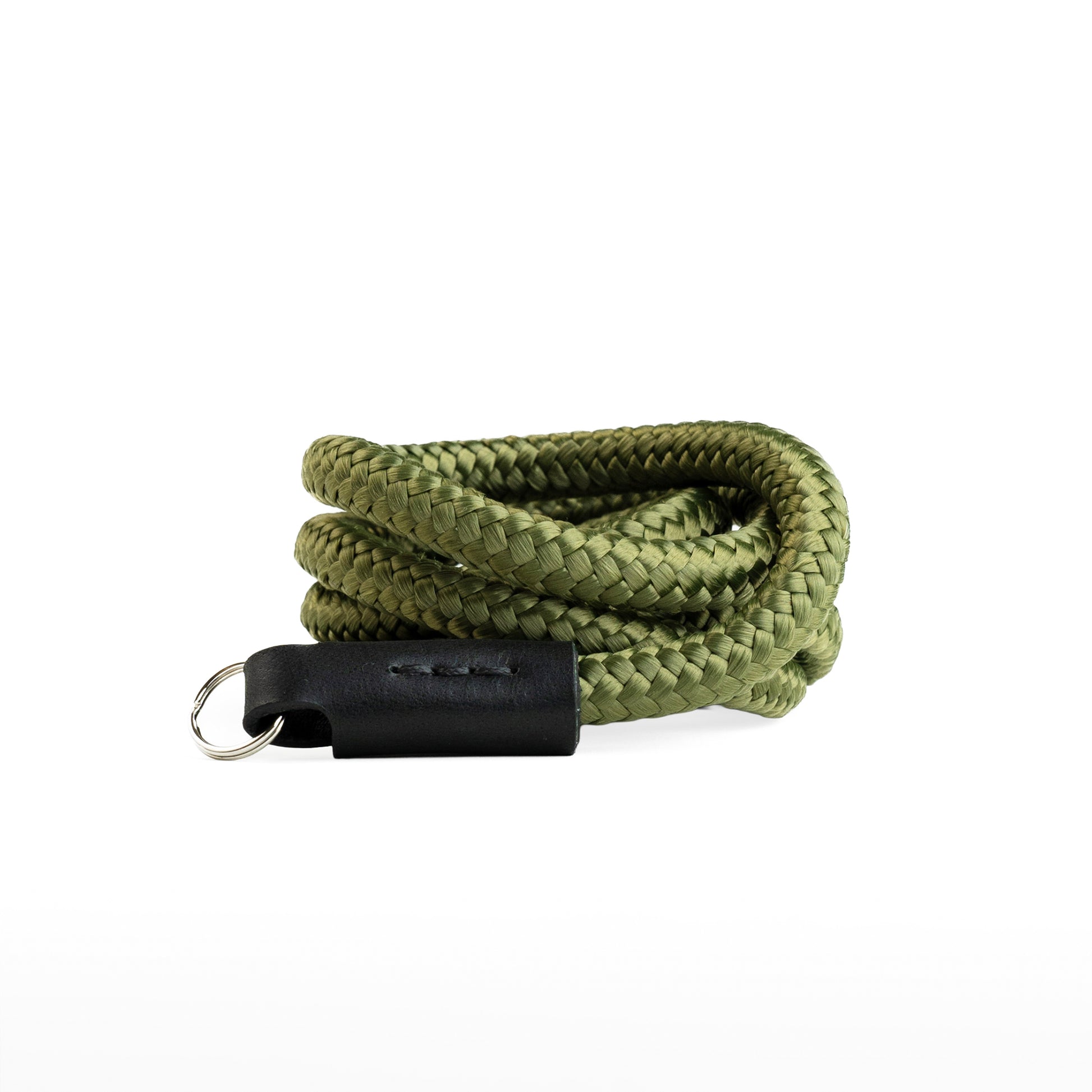 solid rope camera strap with split rings