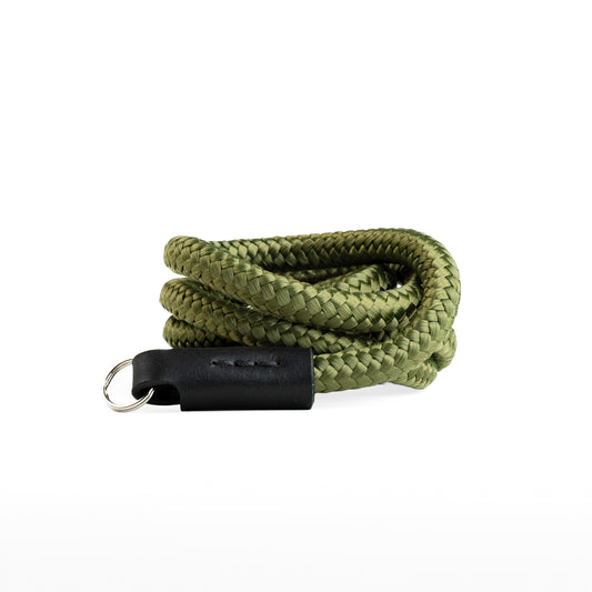 solid rope camera strap with split rings